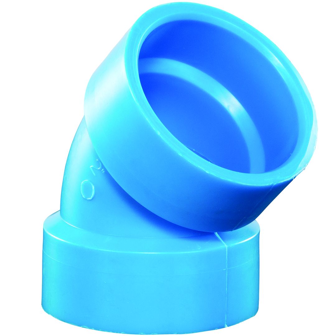 Product Image - 45 Elbows Blueline FRPP SF - Angle