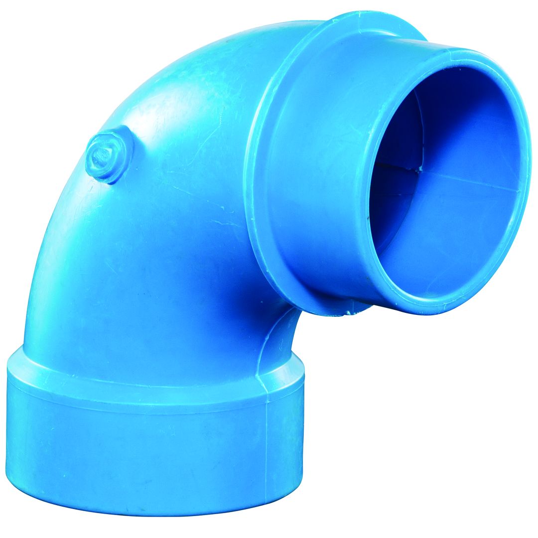 Product Image - F90 Elbows Blueline FRPP SF - Angle