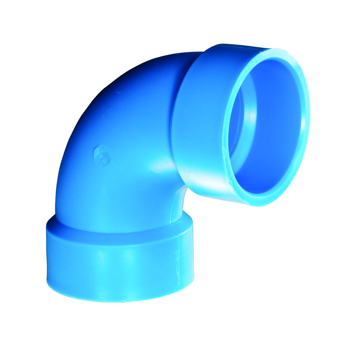 Product Image - 90 Elbows Blueline FRPP SF - Angle