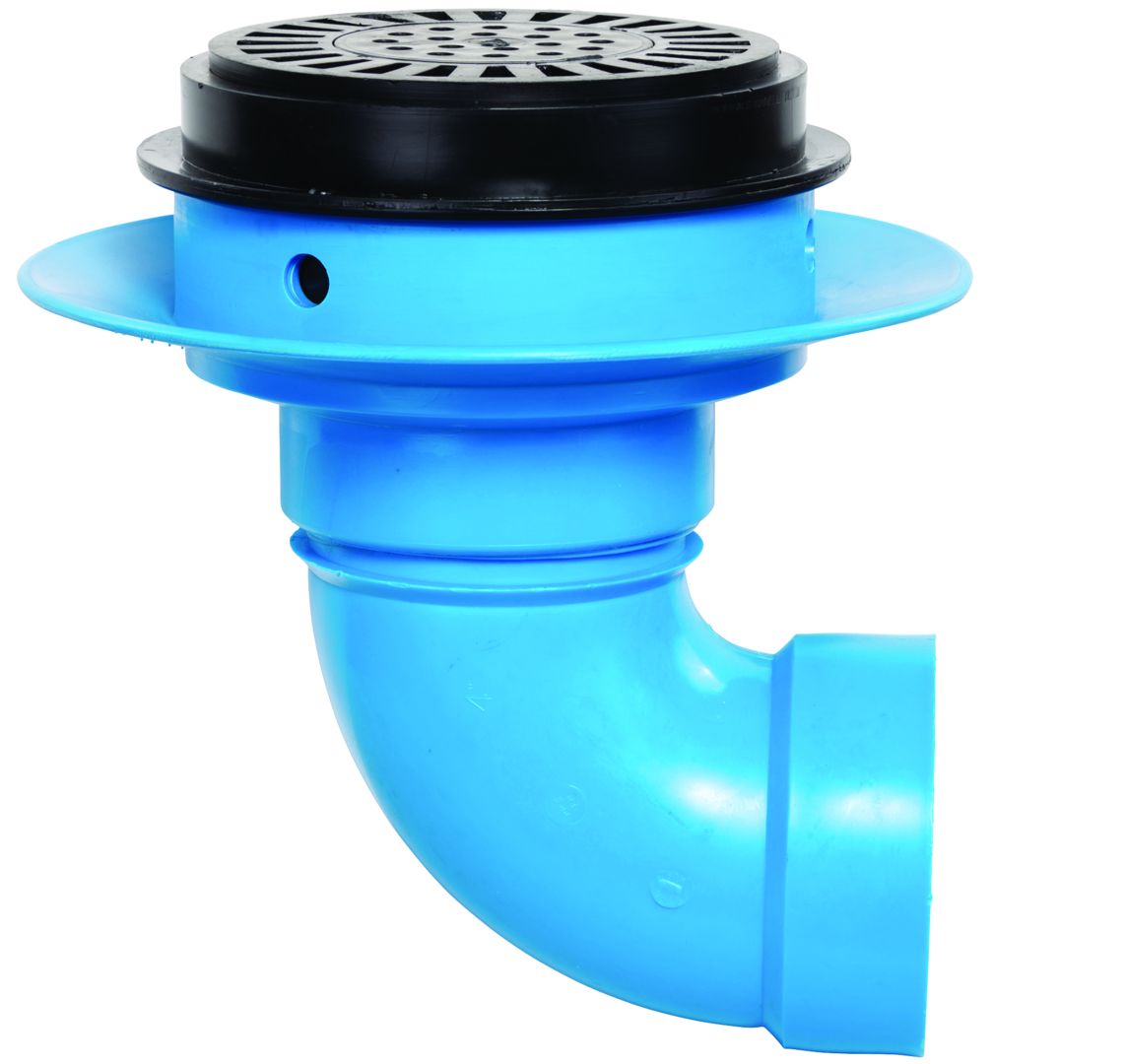 Product Image - Floor Drains Blueline FRPP SF - Side Outlet