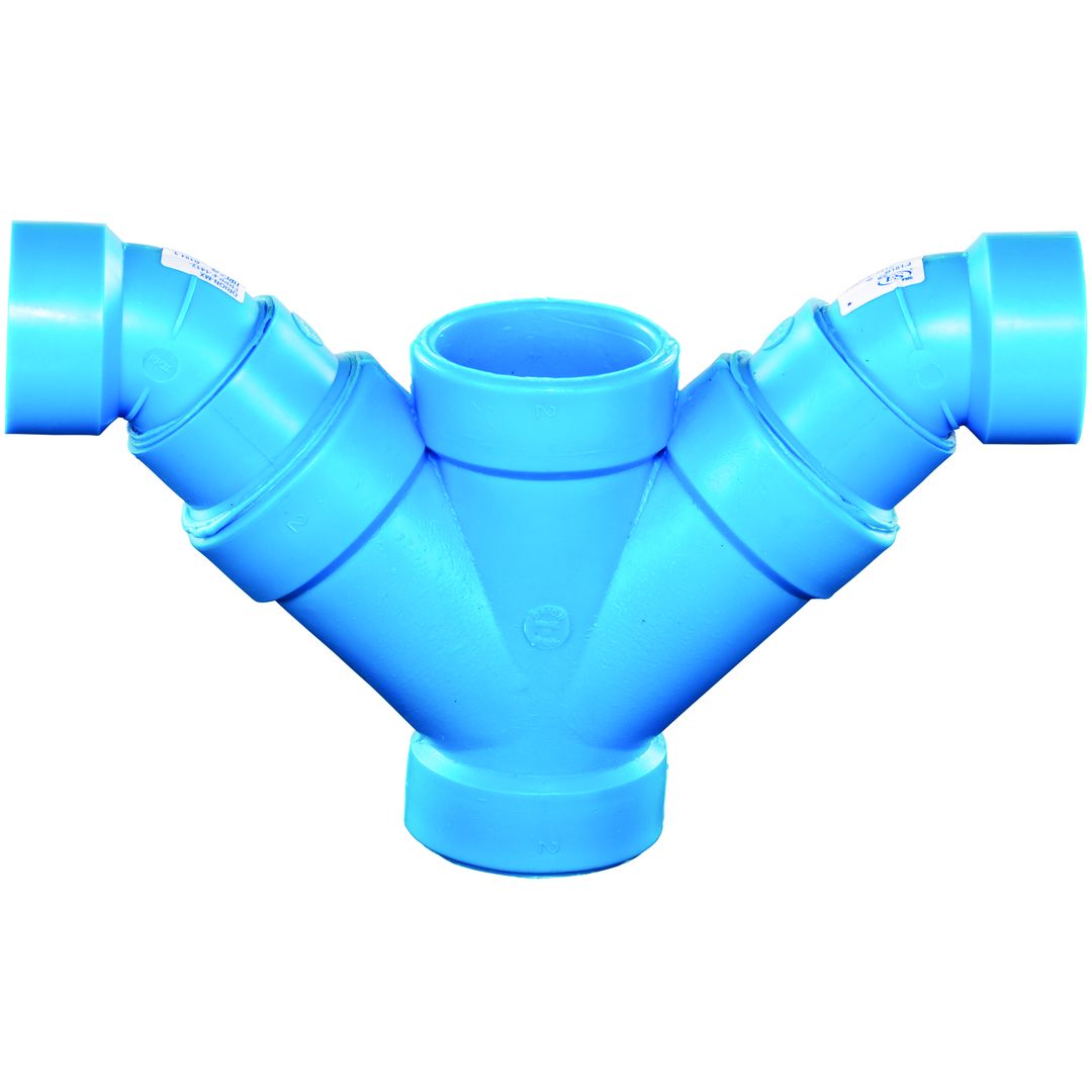 Product Image - Reducing Dbl Long Turn Wyes Blueline FRPP SF
