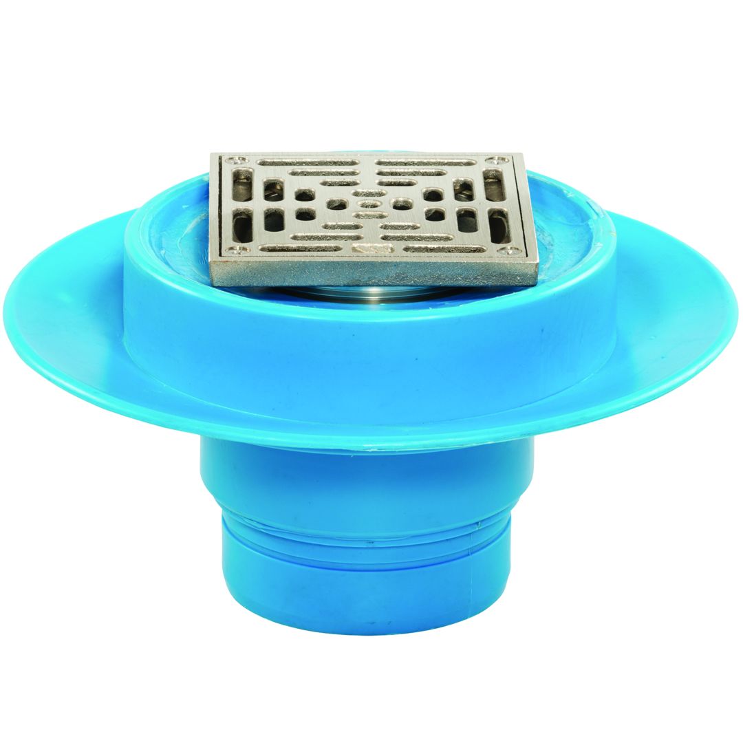 Product Image - Floor Drains Square Blueline FRPP/SS NH - 5x5