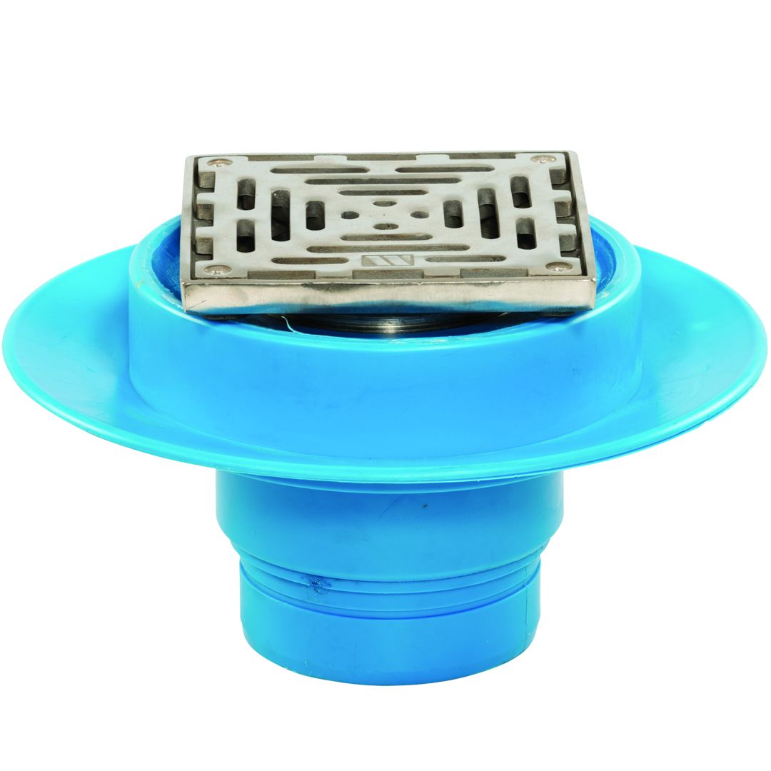 Product Image - Floor Drains Square Blueline FRPP/SS NH - 6x6