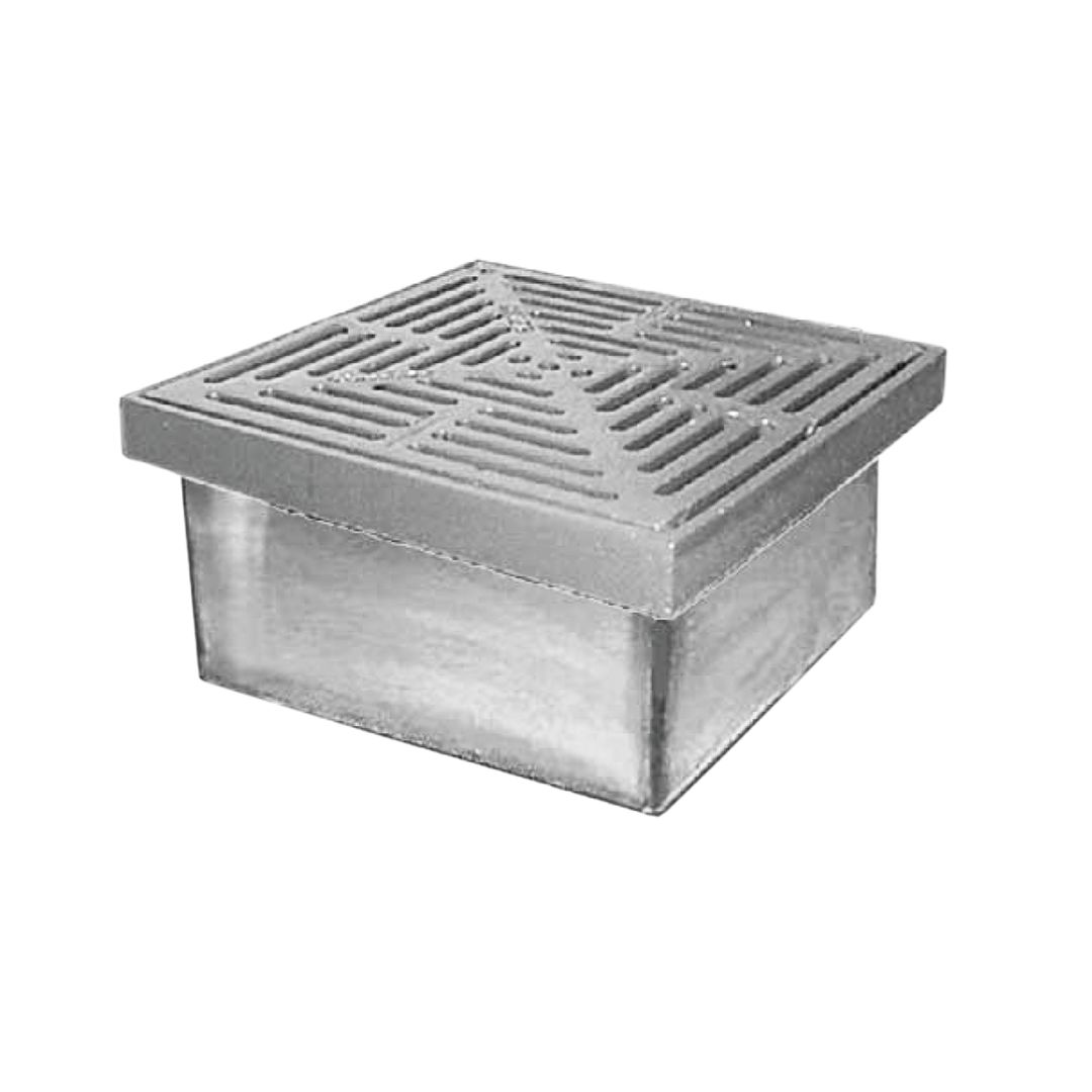 Fabricated Stainless Steel Floor Sink